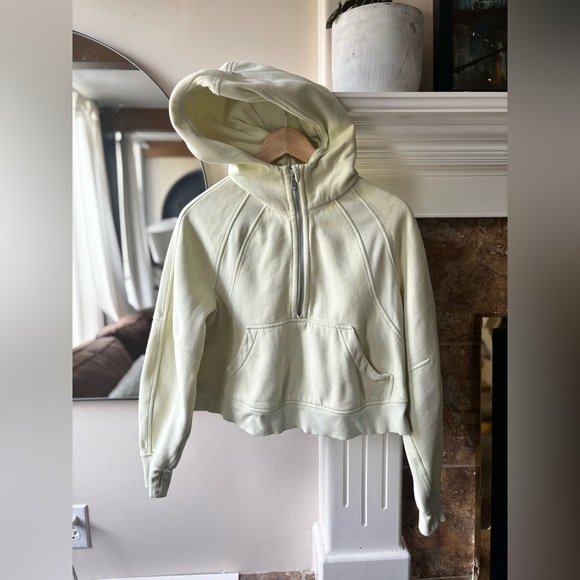 LULULEMON | scuba oversized half zip few green | size 4-6 - Picture 3 of 6